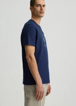 T-shirt con logo stampato