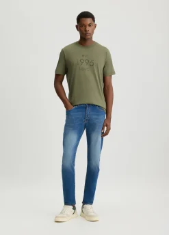 T-shirt con logo stampato