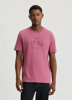 T-shirt con logo stampato