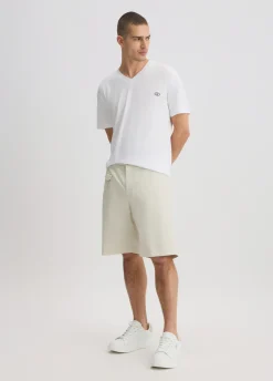 T-shirt con scollo a V