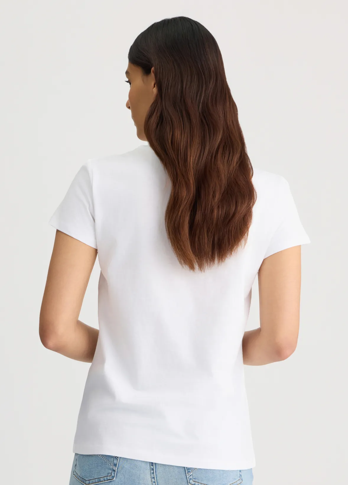 T-shirt con stampa floreale
