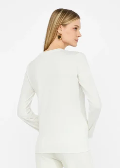 T-shirt con strass