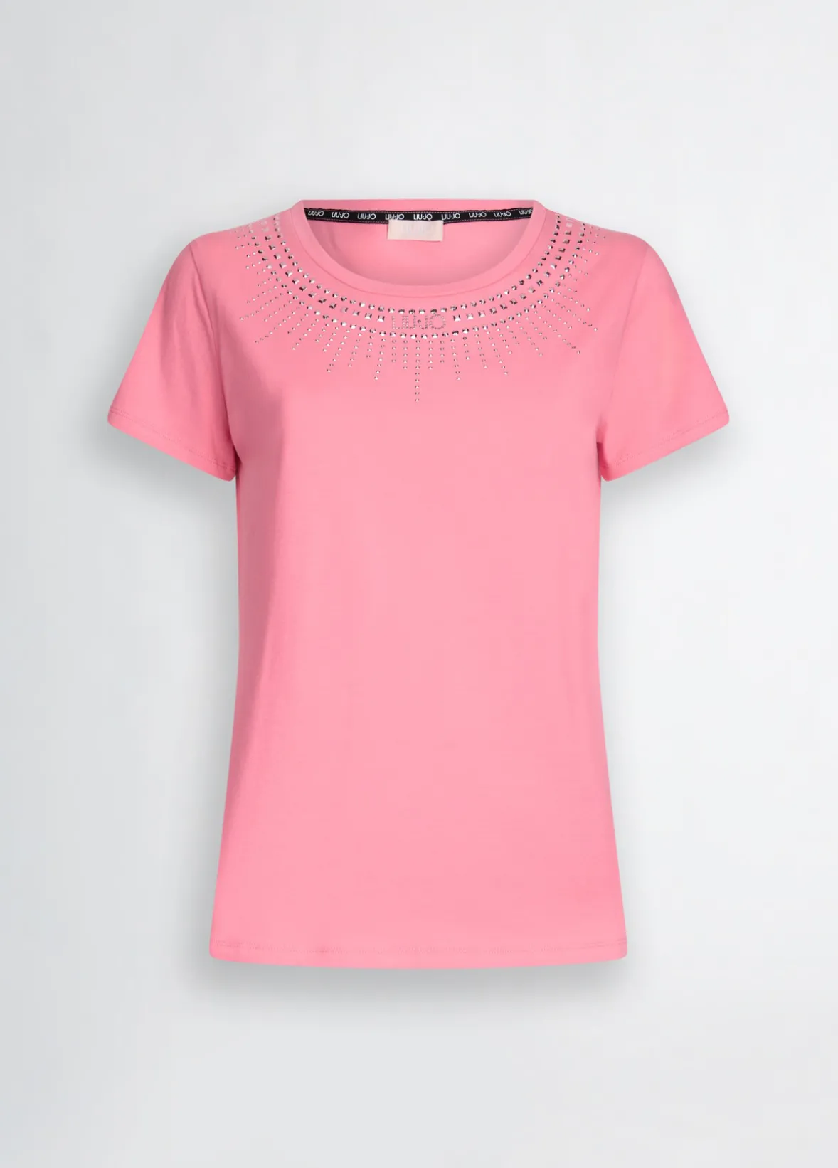 T-shirt con strass