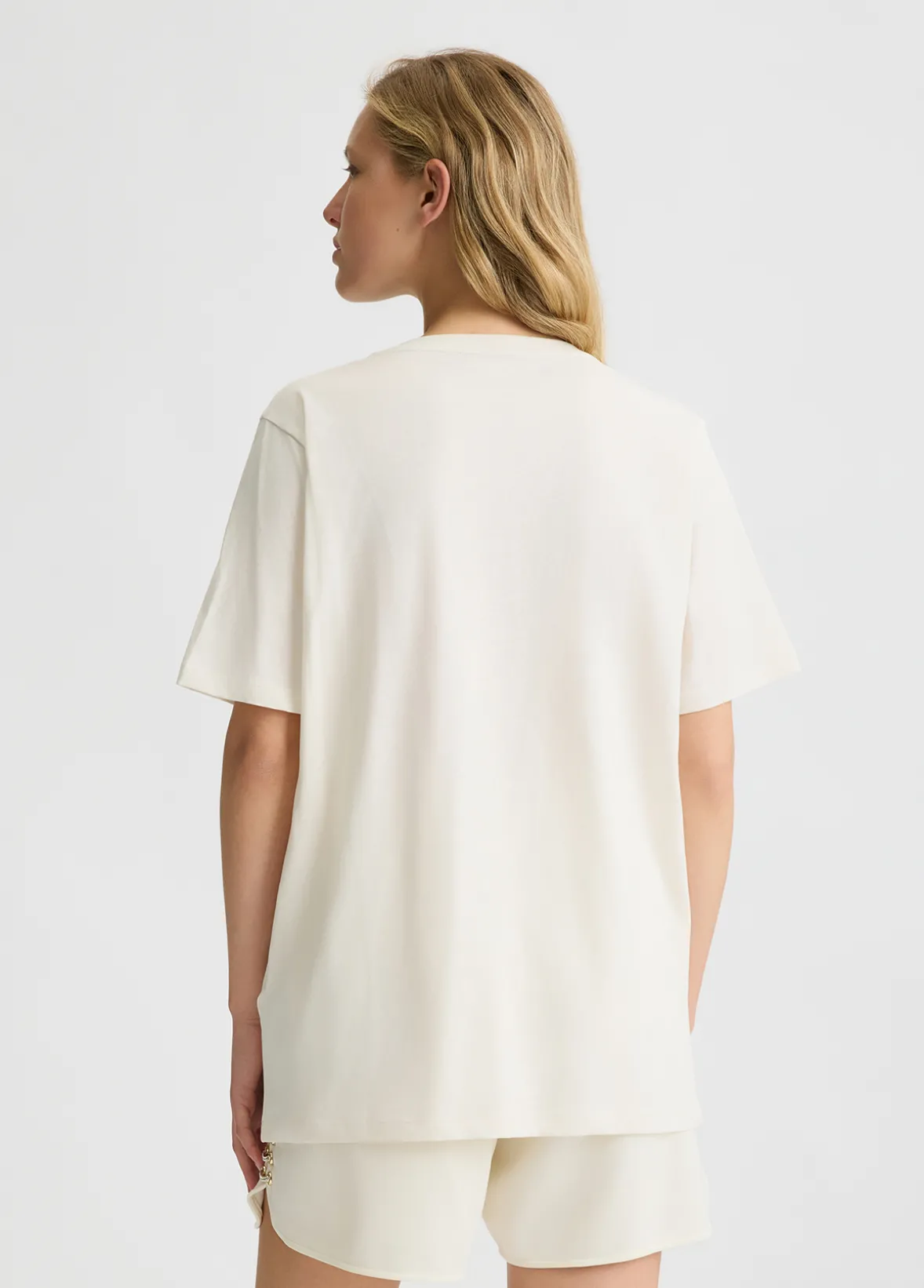 T-shirt con strass