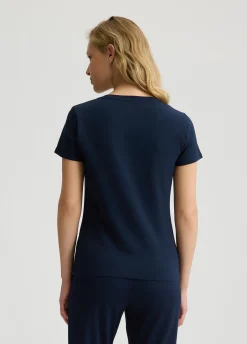 T-shirt con strass