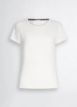 T-shirt con strass
