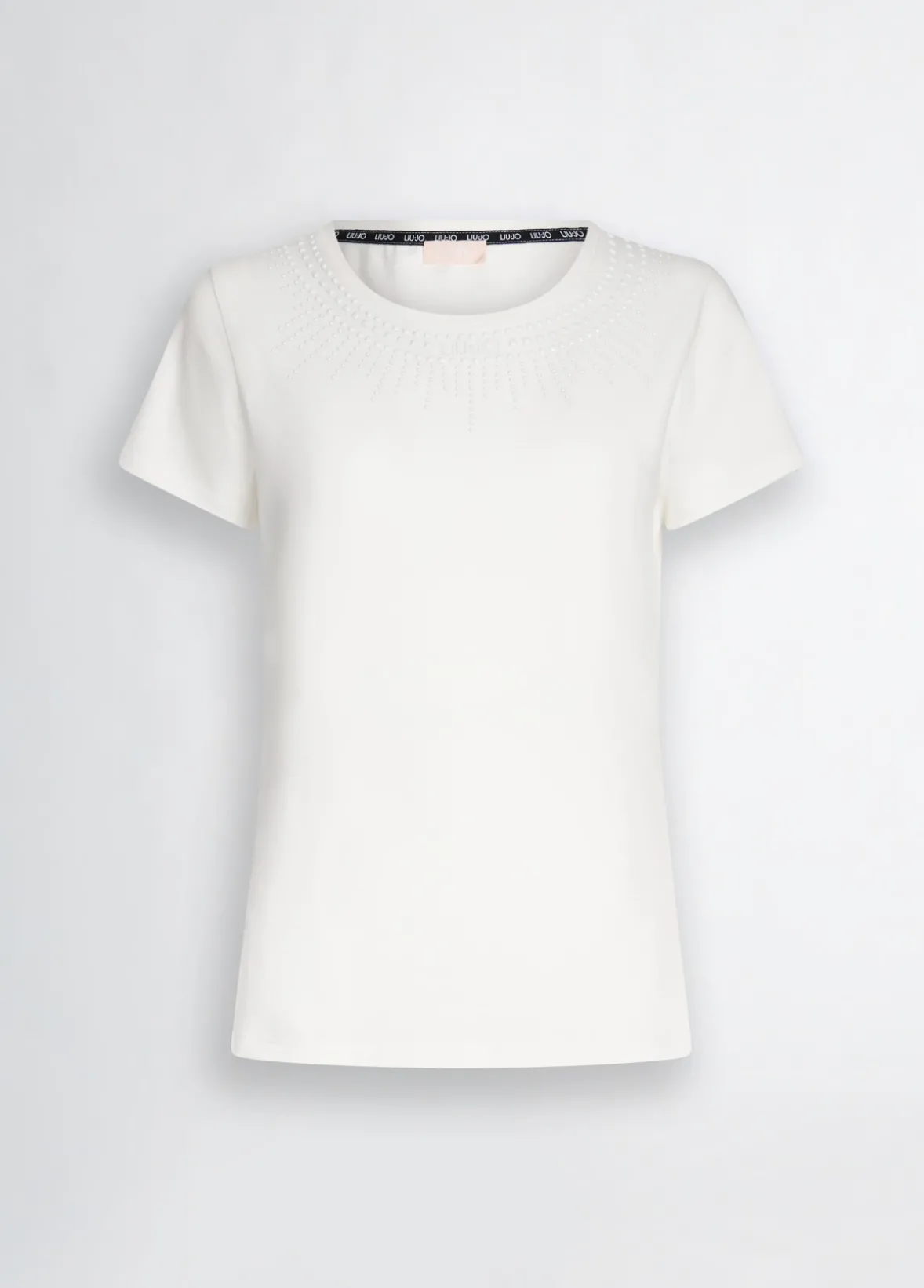 T-shirt con strass