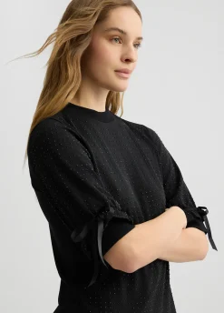 T-shirt con strass