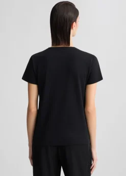 T-shirt con strass