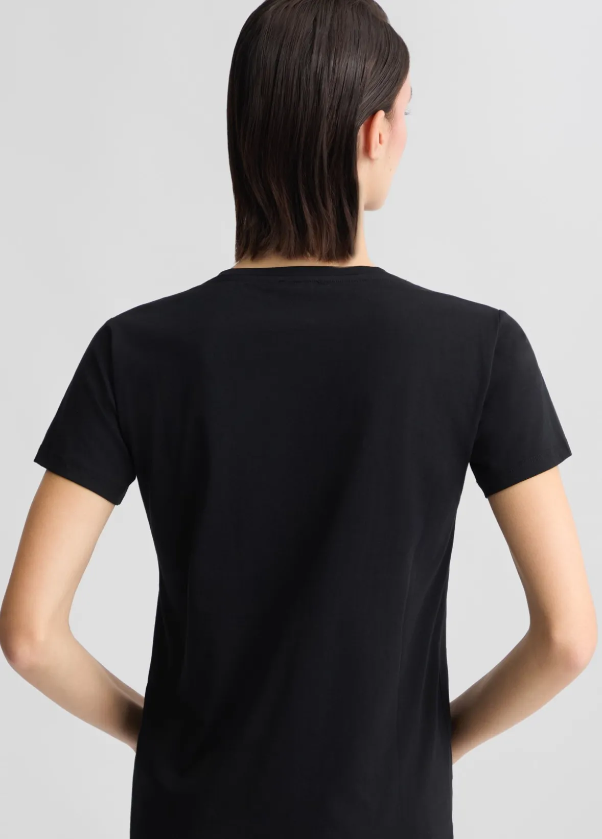 T-shirt con strass