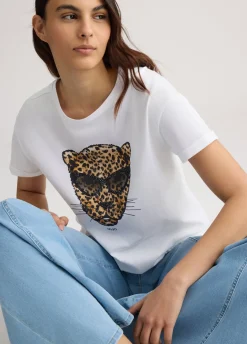 T-shirt con tigre