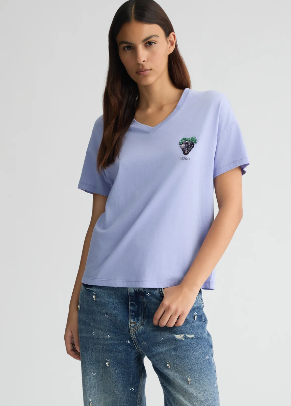 T-shirt con uva
