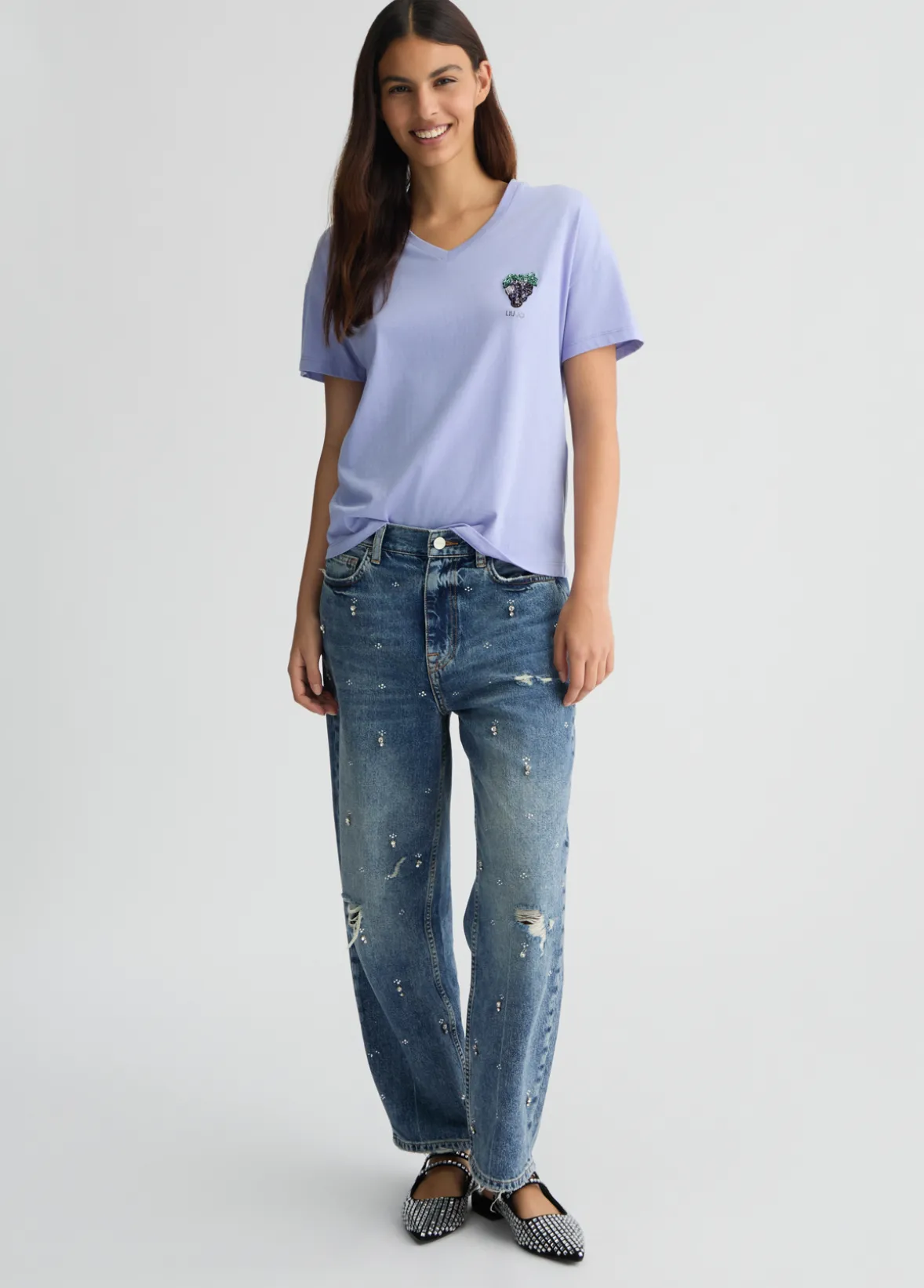 T-shirt con uva