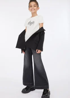T-shirt in cotone con logo