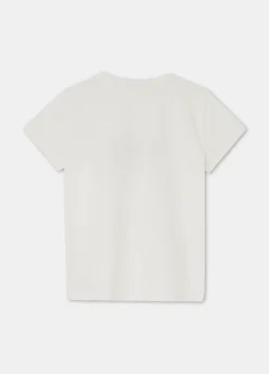 T-shirt in cotone con logo