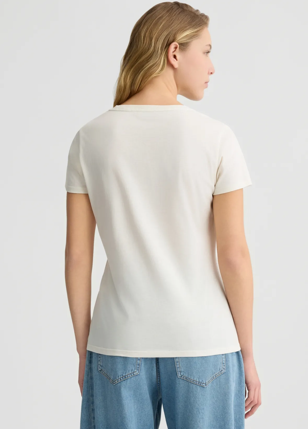 T-shirt in cotone con logo