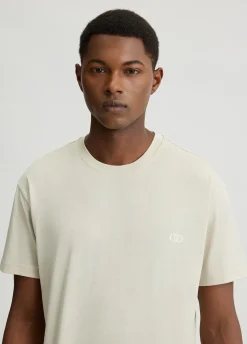 T-shirt in cotone con logo