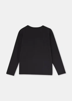 T-shirt in cotone con logo