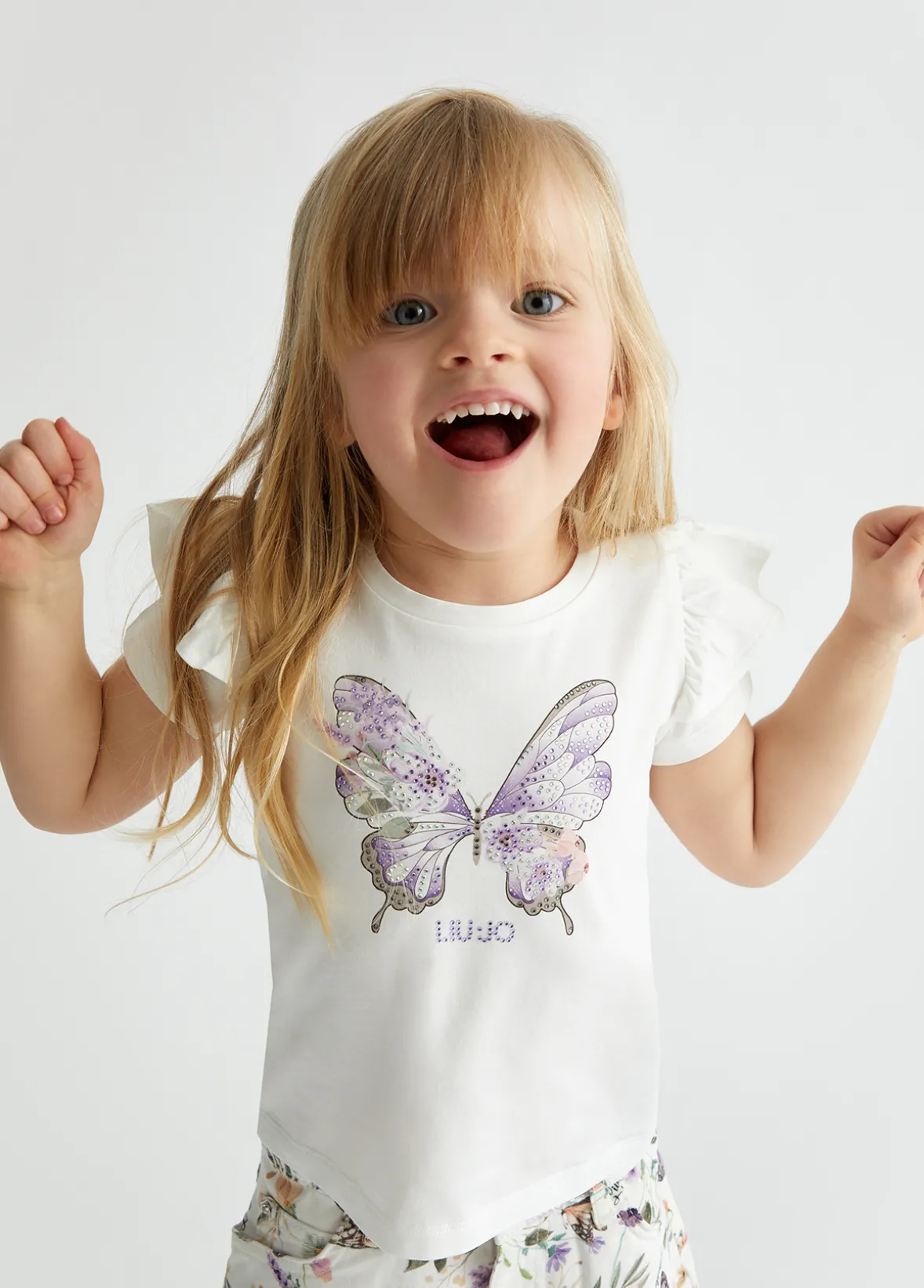 T-shirt in cotone con stampa