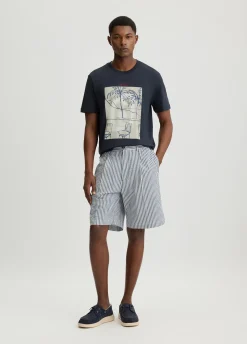 T-shirt in cotone con stampa