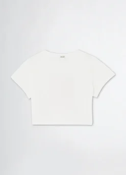 T-shirt in cotone con stampa
