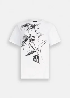 T-shirt in cotone con stampa