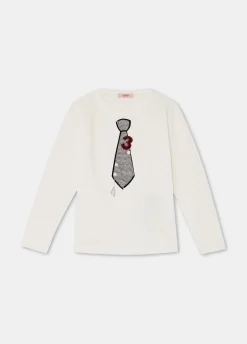 T-shirt in cotone con stampa