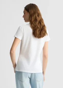 T-shirt in cotone con stampa