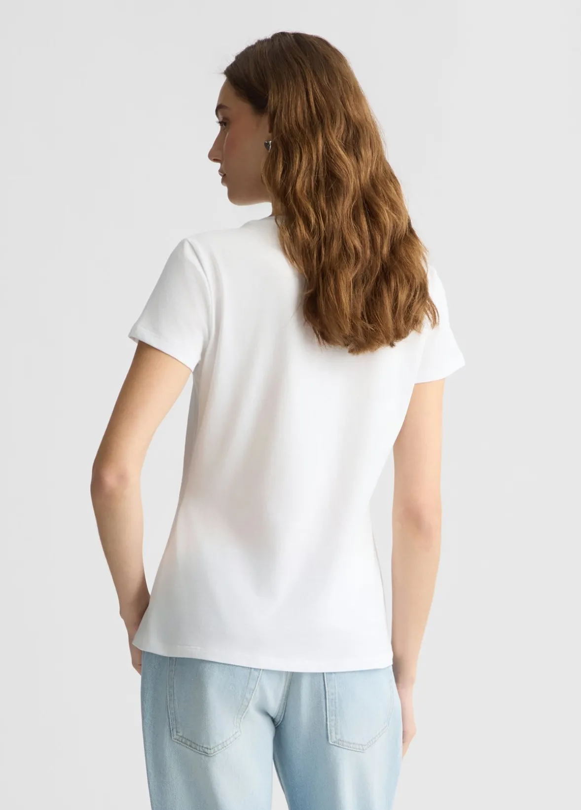 T-shirt in cotone con stampa