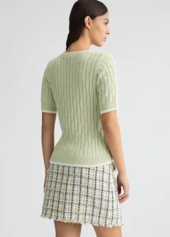 T-shirt in maglia