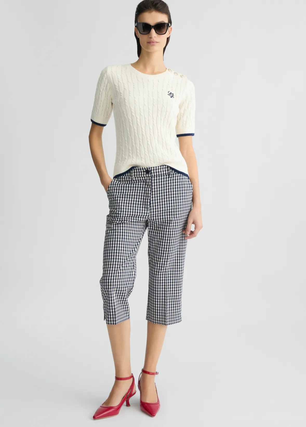 T-shirt in maglia