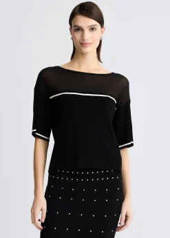 T-shirt in maglia