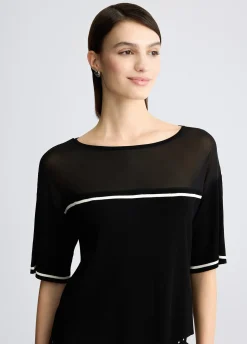 T-shirt in maglia