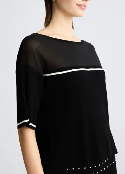 T-shirt in maglia