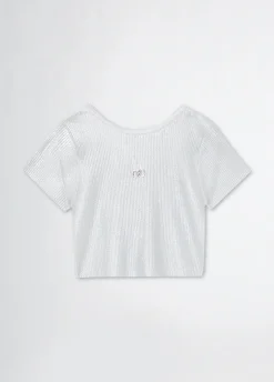T-shirt in maglia lurex®