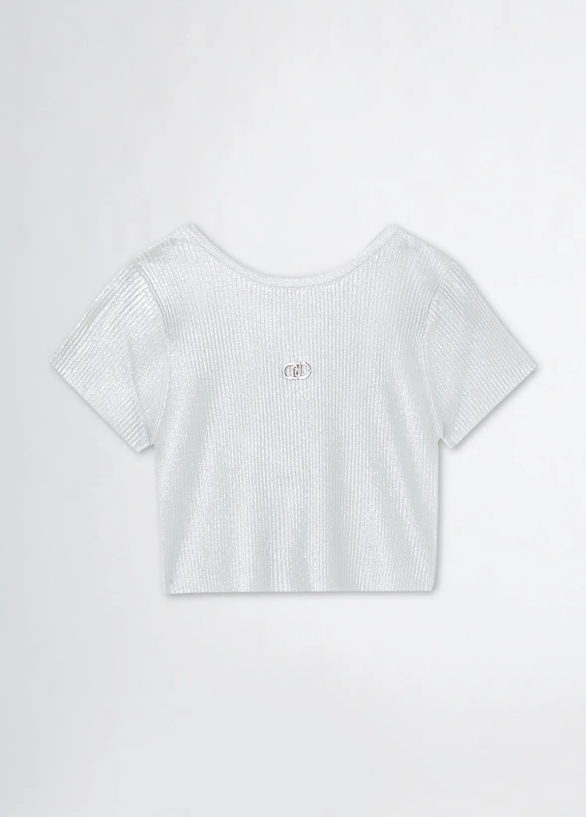 T-shirt in maglia lurex®