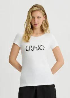 T-shirt Liu Jo Better con logo