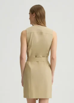 Tubino corto con cintura