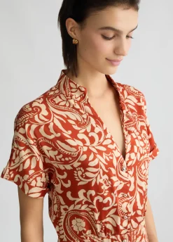 Tuta in twill stampato