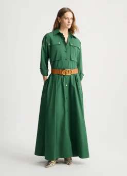 Vestito chemisier lungo