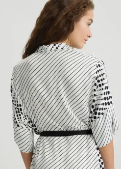 Vestito chemisier stampato