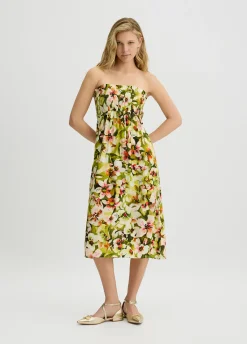 Vestito con stampa floreale