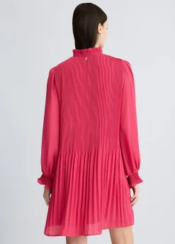 Vestito corto plissé