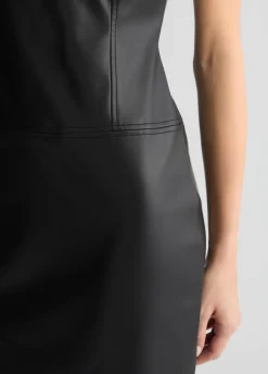 Vestito in tessuto spalmato