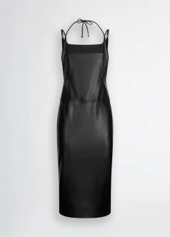 Vestito in tessuto spalmato