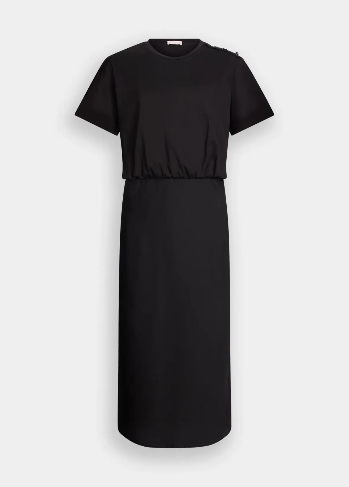 Vestito lungo con bottoni