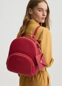 Zaino bottalato con pochette