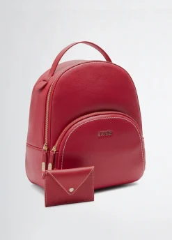 Zaino bottalato con pochette