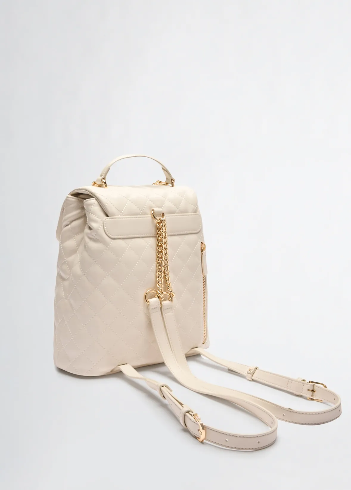 Zaino trapuntato color crema
